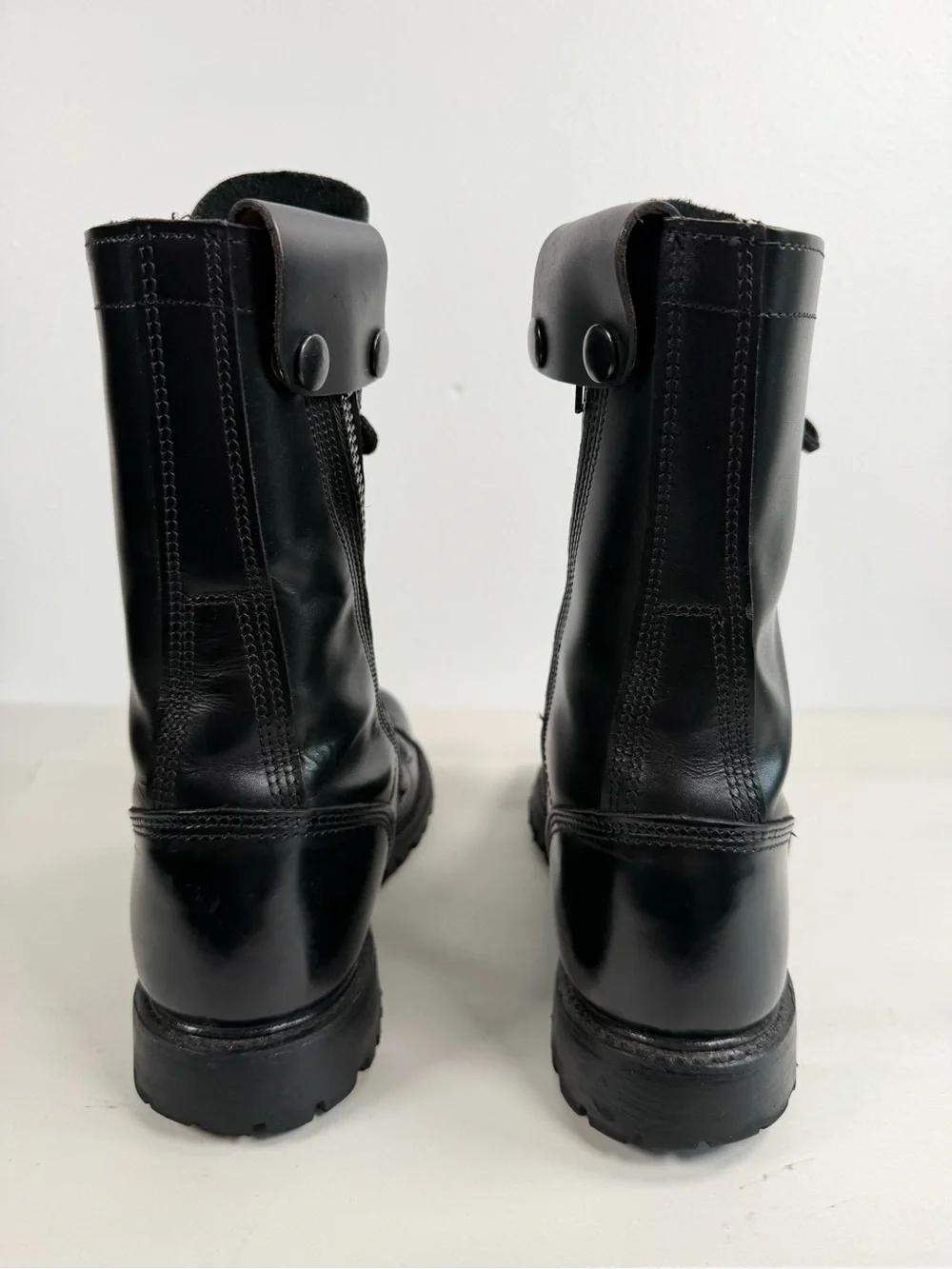 Corcoran Men’s Jump Boots Size 9 M Side Zip Black Leather #985 Made in USA